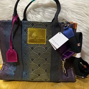 Kurt Geiger London small Southbank Rainbow Tote Bag